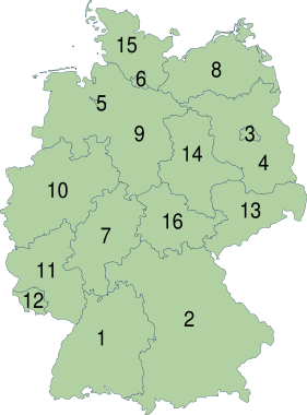 Bundesländer Deutschland