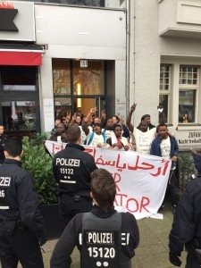 refugee strike_sudanese embassy_2