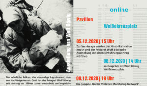 Flyer zu Ausstellung und Begleitprogramm
