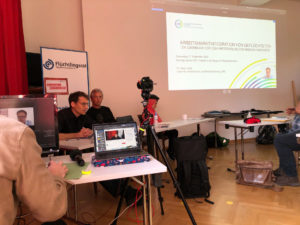 Dr. Keita, per stream auf der IvAF-Tagung