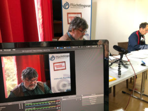 Michael Röder auf der niedersächsischen IvAF-Tagung, Sept. 2020