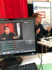 Olaf Bernau auf der niedersächsischen IvAF-Tagung, Sep. 2020